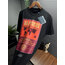 LV Orjinal Etiketli T-Shirt Siyah (Sırt Detay)