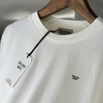 Gallery Dept Orjinal Etiketli T-Shirt Beyaz (Oversize)