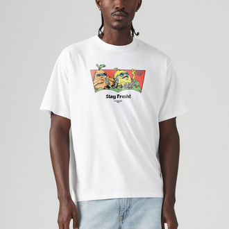 Levis T-Shirt Ekru Beyaz (Orjinal)