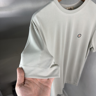 HRMS Orjinal Etiketli T-Shirt Taş (Modal)
