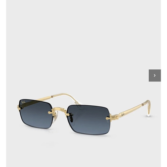 Ray-Ban Polarize Gözlük Gold