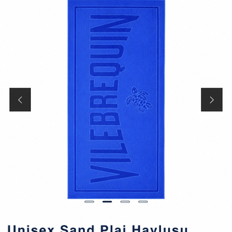 Vilebrequin Plaj Havlusu İndigo Mavi