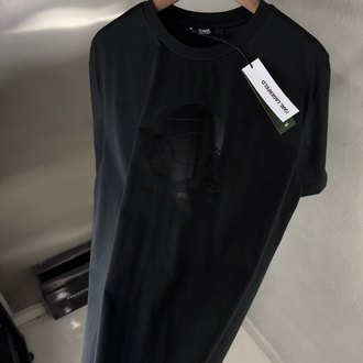 Karl Lagerfeld Orjinal Etiketli T-Shirt Siyah