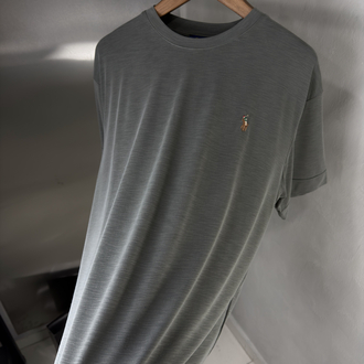 RL Orjinal Etiketli T-Shirt Haki (Flamlı Modal)