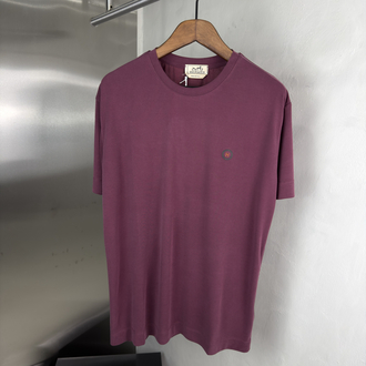 HRMS Orjinal Etiketli T-Shirt Bordo (Modal)