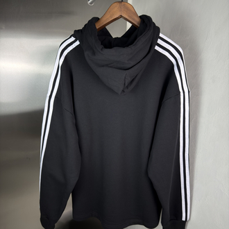 Balenciaga Orjinal Etiketli Kapüşonlu Sweatshirt Siyah