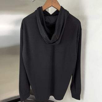 BSS Orjinal Etiketli Kapüşonlu Sweatshirt Siyah (Modal Pike)