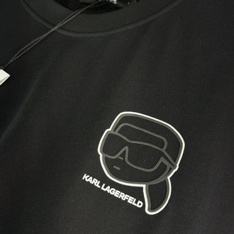 Karl Lagerfeld Orjinal Etiketli T-Shirt Siyah