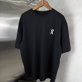 On Cloud Orjinal Etiketli T-Shirt Siyah (Sırt Detay)