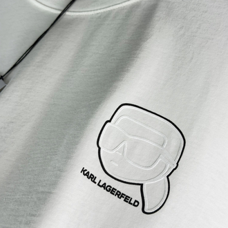 Karl Lagerfeld Orjinal Etiketli T-Shirt Beyaz