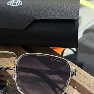 Maybach Polarize Gözlük Gümüş
