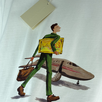 Drole De Monsieur Orjinal Etiketli T-Shirt Beyaz