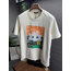 LV Orjinal Etiketli T-Shirt Beyaz (Sırt Detay)