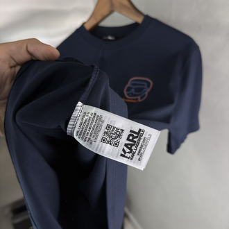 Karl Lagerfeld Orjinal Etiketli T-Shirt Lacivert