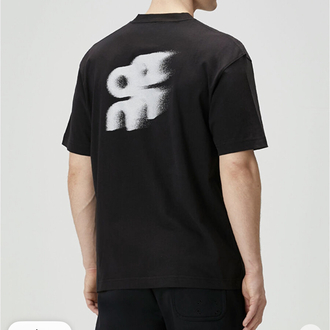 On Cloud Orjinal Etiketli T-Shirt Siyah (Sırt Detay)