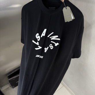 Allsaints Oversize T-Shirt Siyah (Orjinal)