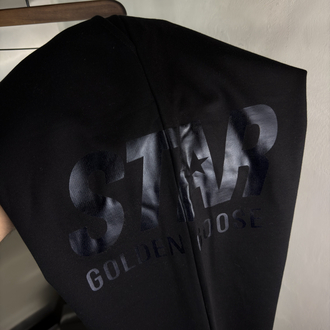 Golden Goose Orjinal Etiketli Eşofman Altı Siyah