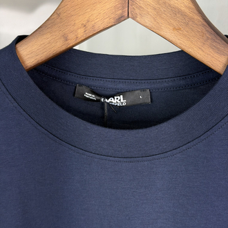 Karl Lagerfeld Orjinal Etiketli T-Shirt Lacivert