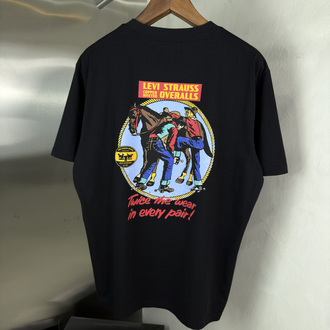 Levis T-Shirt Siyah (Orjinal) (Sırt Detay)