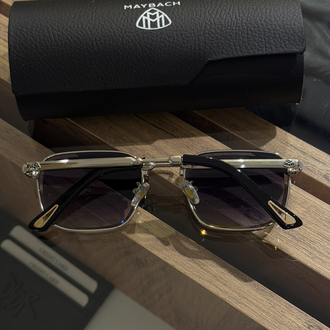 Maybach Polarize Gözlük Gümüş