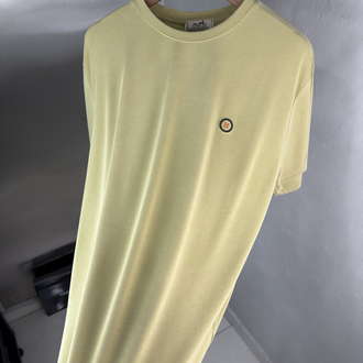 HRMS Orjinal Etiketli T-Shirt Sarı (Modal)