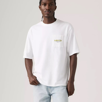 Levis T-Shirt Ekru Beyaz (Orjinal) (Sırt Detay)