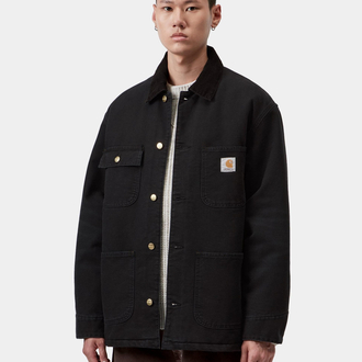 Carhartt Düğmeli Ceket Siyah (Orjinal)