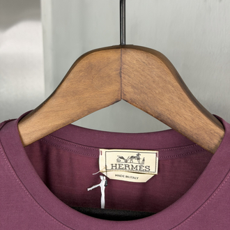 HRMS Orjinal Etiketli T-Shirt Bordo (Modal)