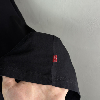 Levis T-Shirt Siyah (Orjinal) (Sırt Detay)
