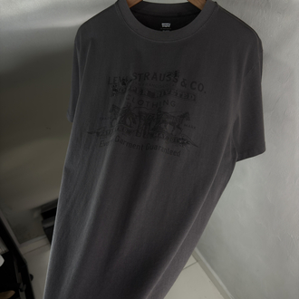 Levis T-Shirt Koyu Füme (Orjinal) (Sırt Detay)