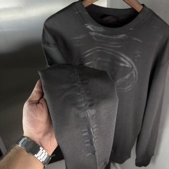 DSL Orjinal Etiketli Kapüşonlu Sweatshirt (Yıkamalı)