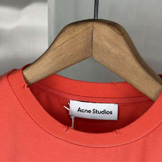Acne Studios Orjinal Etiketli T-Shirt Nar Çiçeği (Oversize)