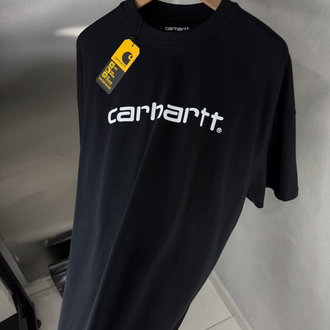 Carhartt Orjinal Etiketli T-Shirt Siyah (Oversize) 