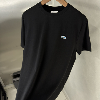 L Orjinal Etiketli T-Shirt Siyah (Bambu)