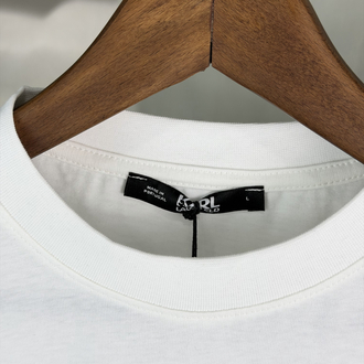 Karl Lagerfeld Orjinal Etiketli T-Shirt Beyaz