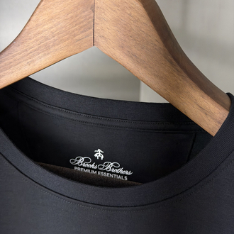 Brooks Brothers Orjinal Etiketli T-Shirt Siyah