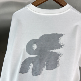 On Cloud Orjinal Etiketli T-Shirt Beyaz (Sırt Detay)
