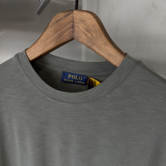 RL Orjinal Etiketli T-Shirt Haki (Flamlı Modal)