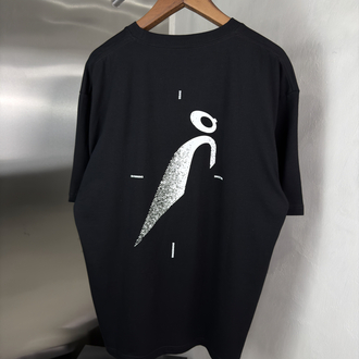 On Cloud Orjinal Etiketli T-Shirt Siyah (Sırt Detay)