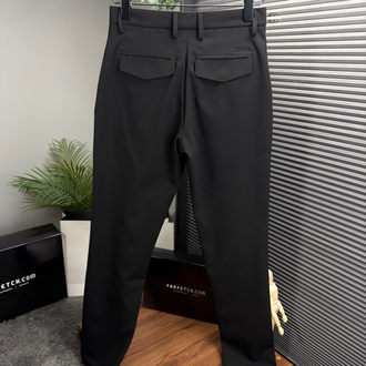 Zegna Orjinal Etiketli Kumaş Pantolon Siyah