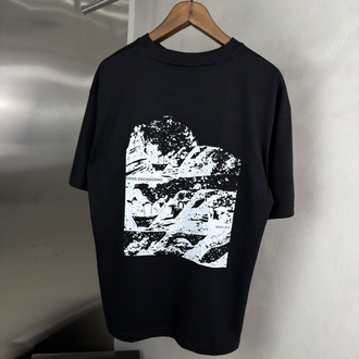 On Cloud Orjinal Etiketli T-Shirt Siyah (Sırt Detay)