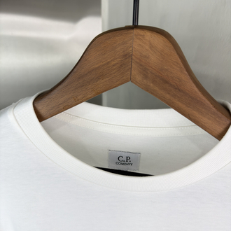 CP Company Orjinal Etiketli T-Shirt Beyaz