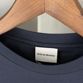 Drole De Monsieur Orjinal Etiketli T-Shirt Lacivert