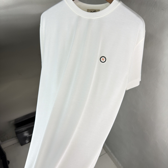 HRMS Orjinal Etiketli T-Shirt Beyaz (Modal)