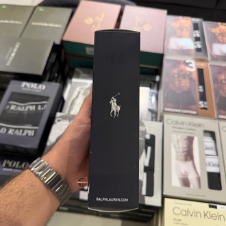 RL Kutulu Boxer 3’lü Siyah (Orjinal)