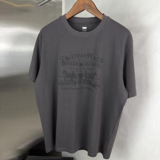 Levis T-Shirt Koyu Füme (Orjinal) (Sırt Detay)