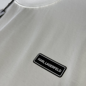 Karl Lagerfeld Orjinal Etiketli T-Shirt Beyaz