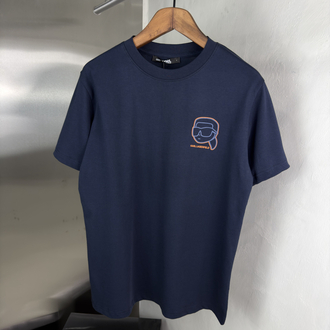 Karl Lagerfeld Orjinal Etiketli T-Shirt Lacivert