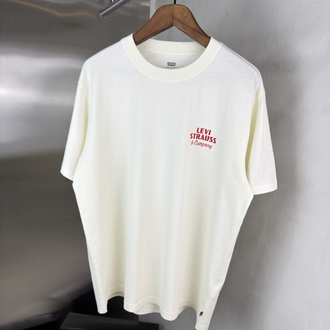 Levis T-Shirt Ekru Beyaz (Orjinal) (Sırt Detay)