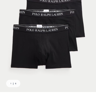 RL Kutulu Boxer 3’lü Siyah (Orjinal)